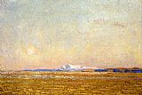 Moonrise at Sunset, Harney Desert
